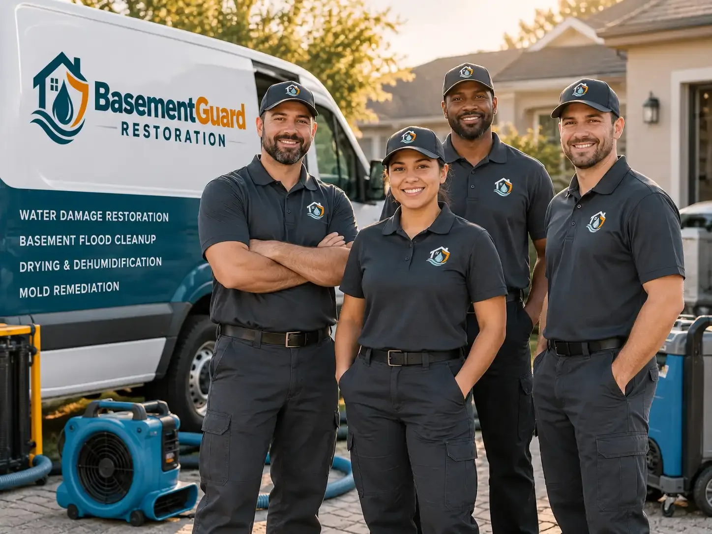 Basement Water Damage Restoration company in Delmar, IA